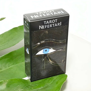 Tarot Nefertari (Multilingual Edition) 78 Pcs Egyptian Themed Tarot Cards 10.3*6Cm